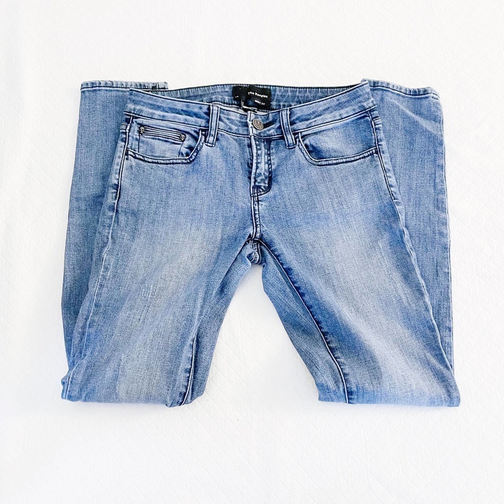 The Kooples Short Fit Low Rise Skinny Ankle Denim Jeans SZ25